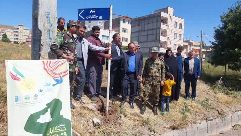 خلخال/نامگذاری بلواری  به نام جنگلبان در شهرستان خلخال 